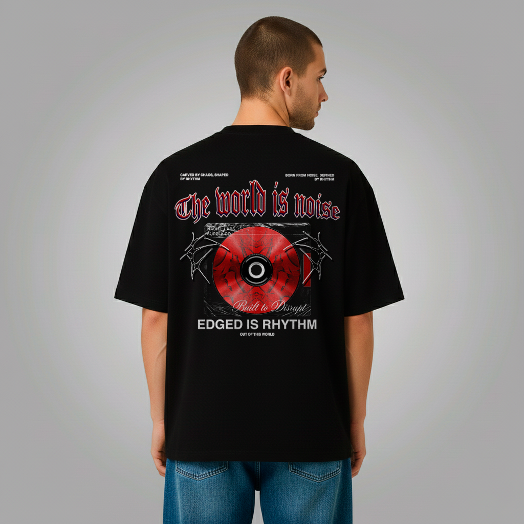 The World is Noise streetwear t-shirt